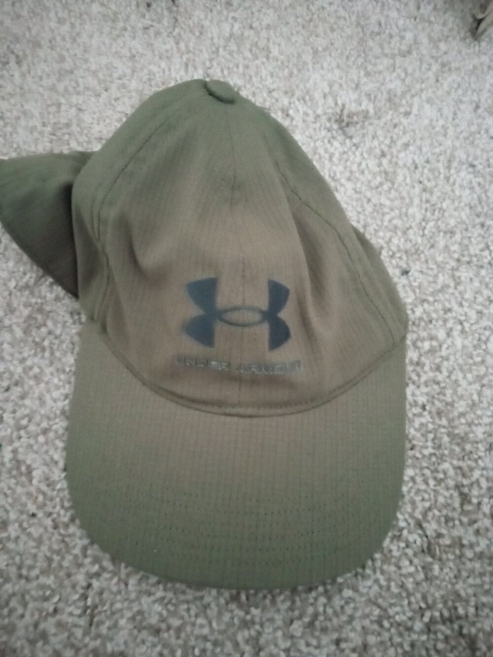 Under armour athletic lightweight hat green
